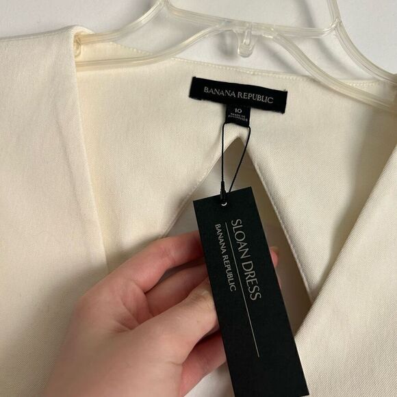 Banana Republic NWT Sloan Sheath Colorblock Dress 10 - Picture 3 of 6